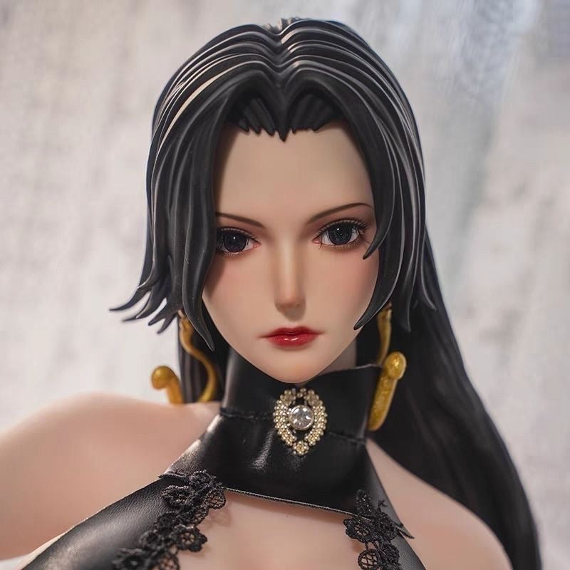 One Piece Empress Boa Hancock Anime Figurine with New Articulated Skeleton, Soft Full Silicone, 2D Simulation Toy - Premium  from DCloth Designs - Just $50! Shop now at DCloth Designs 