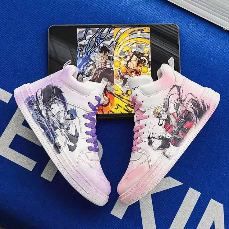 Naruto Anime Sneakers - Unisex Ninja Style Footwear for Fans - Premium  from DCloth Designs - Just $50! Shop now at DCloth Designs 