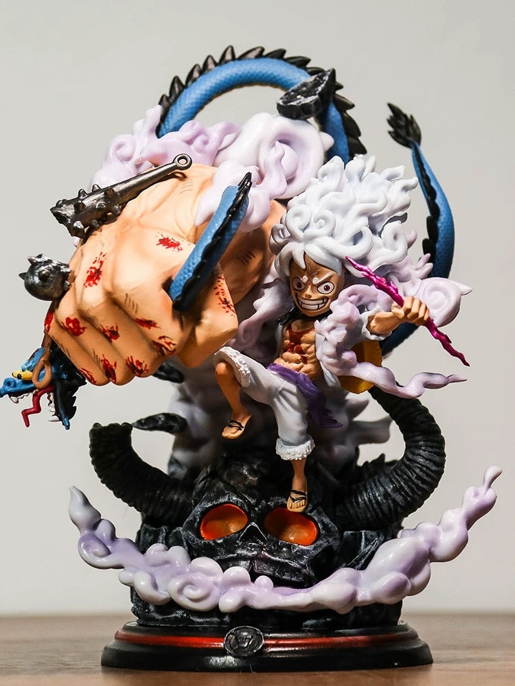 One Piece Gear 5 Luffy Figurine - High-Quality Nika Man Collectible - Premium  from DCloth Designs - Just $80! Shop now at DCloth Designs 