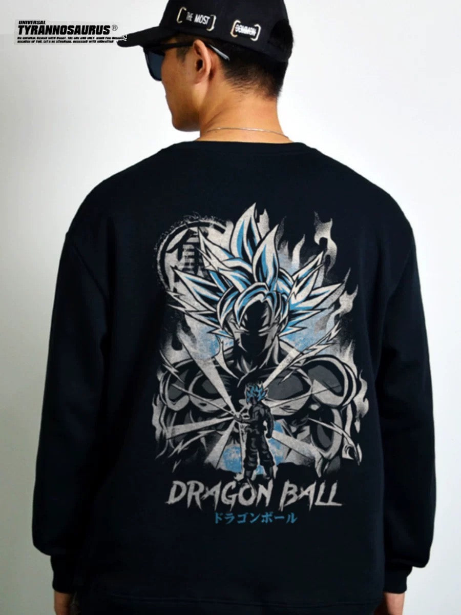 Dragon Ball Anime Oversize Sweatshirt/Hoodie , Dragon Ball Art, Comfy T-Shirt - Premium  from DCloth Designs - Just $39! Shop now at DCloth Designs 