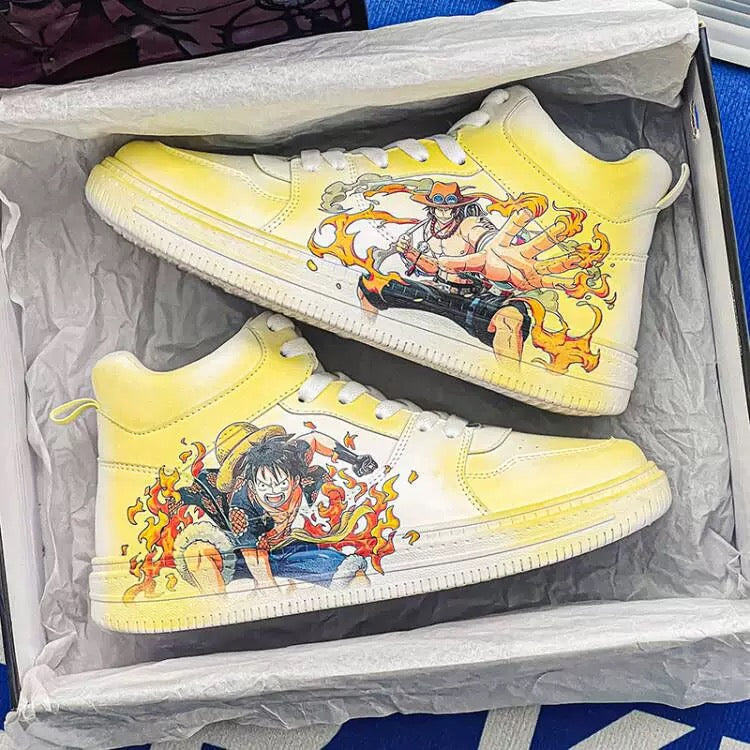 Naruto Anime Sneakers - Unisex Ninja Style Footwear for Fans - Premium  from DCloth Designs - Just $50! Shop now at DCloth Designs 