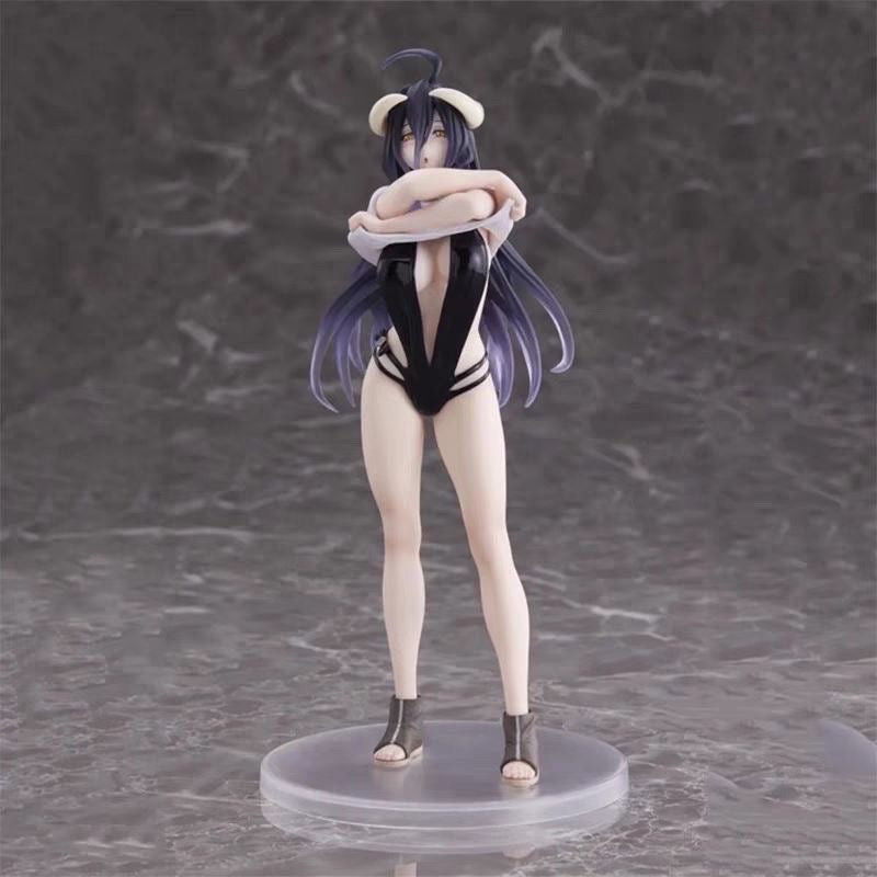 Overlord Anime Undead King Ainz Ooal Gown T-shirt and Swimsuit Albedo Standing Pose Sexy Computer Case Model Ornament - Premium  from DCloth Designs - Just $30! Shop now at DCloth Designs 