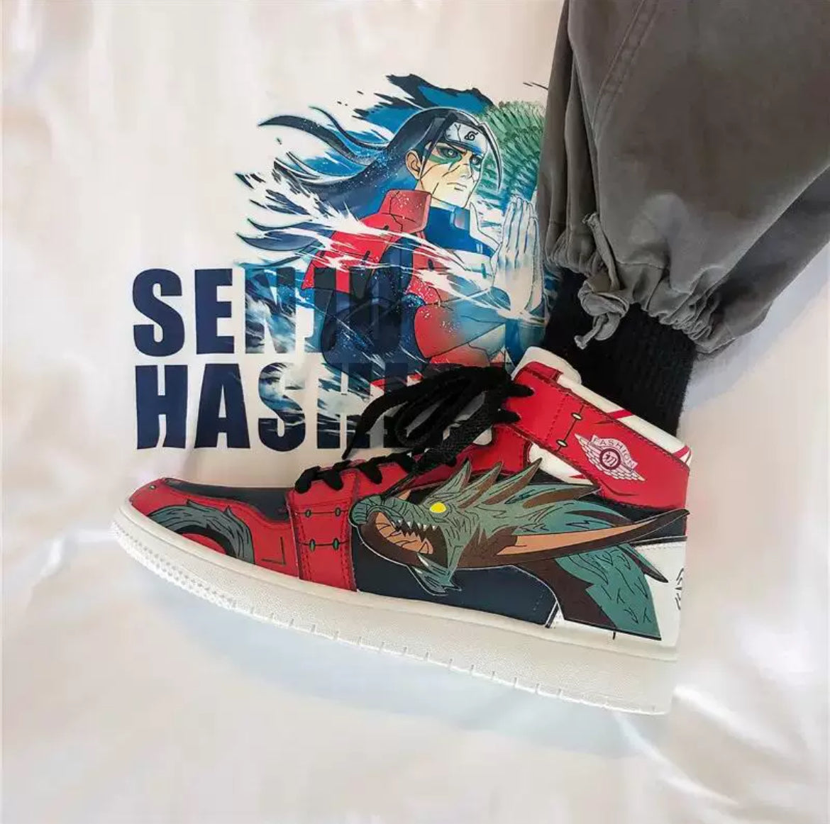 Naruto Anime Sneakers - Unisex Ninja Style Footwear for Fans - Premium  from DCloth Designs - Just $50! Shop now at DCloth Designs 