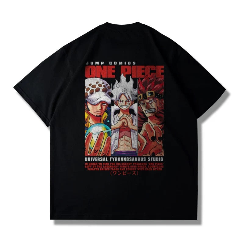 Oversized One Piece Luffy Gear 5 T-Shirt - Anime Fan Art Comfy Tee - Premium  from DCloth Designs - Just $49! Shop now at DCloth Designs 