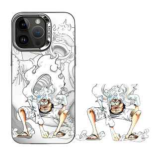 One Piece Luffy Gear 5 Nika and Zoro Phone Case - Limited Edition Collectible - Premium  from DCloth Designs - Just $20! Shop now at DCloth Designs 