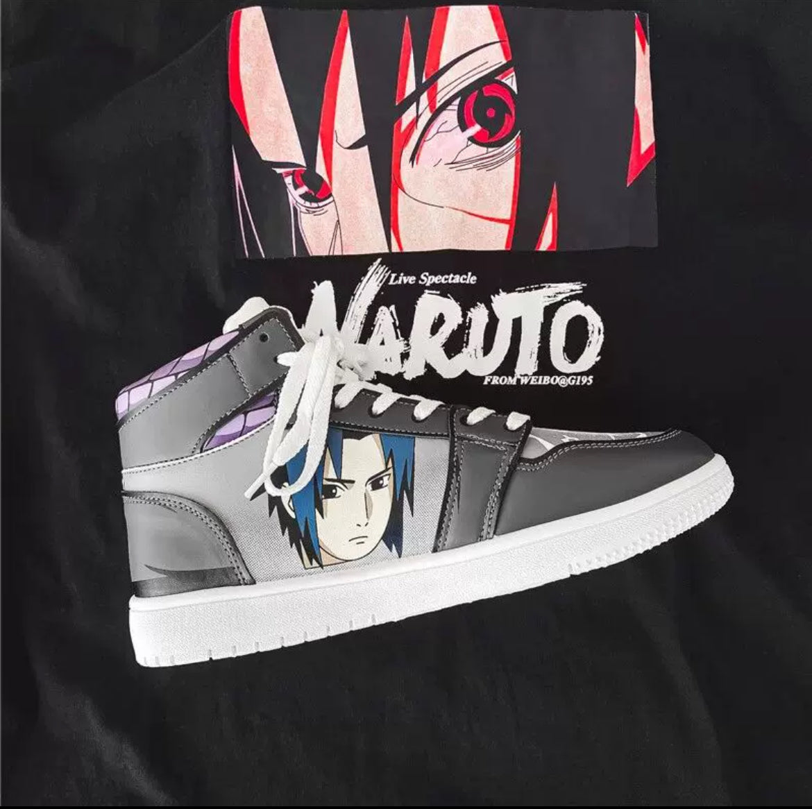 Naruto Anime Sneakers - Unisex Ninja Style Footwear for Fans - Premium  from DCloth Designs - Just $50! Shop now at DCloth Designs 