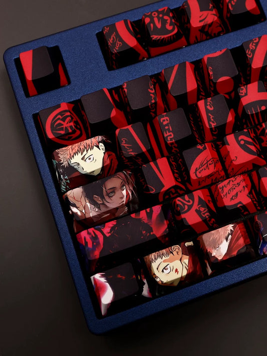 Jujutsu Kaisen Ryomen Sukuna Keyboard - Premium  from DCloth Designs - Just $70! Shop now at DCloth Designs 