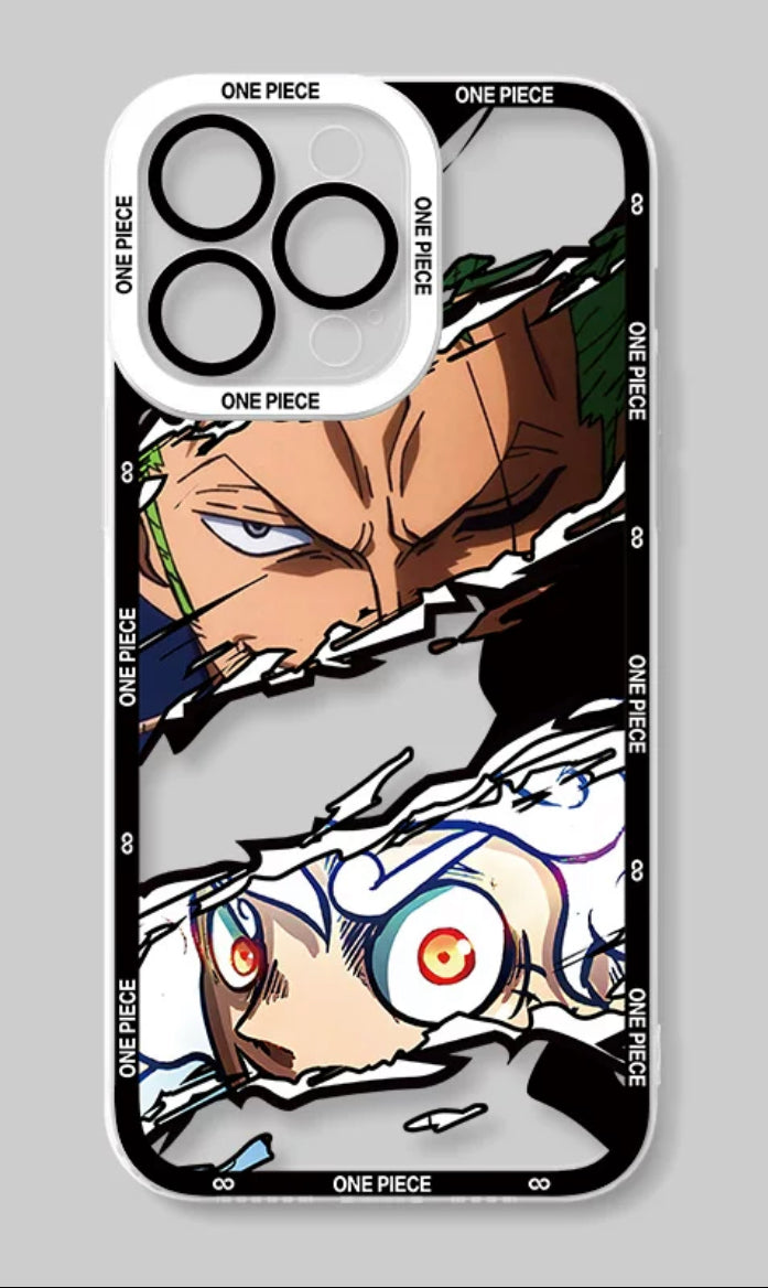 One Piece Nika Man Gear 5 Luffy and Zoro Phone Case, Gear 5 Luffy Wanted Poster - Premium  from DCloth Designs - Just $20! Shop now at DCloth Designs 