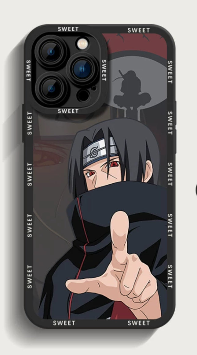 Naruto Phone Case feat Minato Kakashi Sasuke Itachi - Premium  from DCloth Designs - Just $20! Shop now at DCloth Designs 