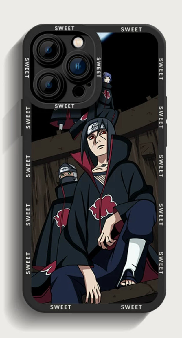 Naruto Phone Case feat Minato Kakashi Sasuke Itachi - Premium  from DCloth Designs - Just $20! Shop now at DCloth Designs 