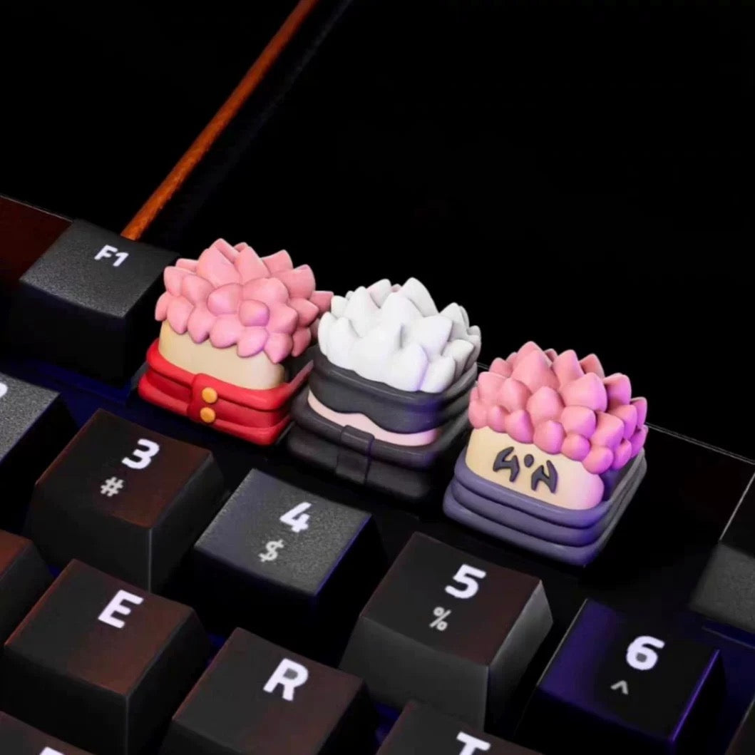 Jujutsu Kaisen Keyboard Keycaps,Sukuna, Gojo Satoru, Yuji Itadori - Premium  from DCloth Designs - Just $30! Shop now at DCloth Designs 