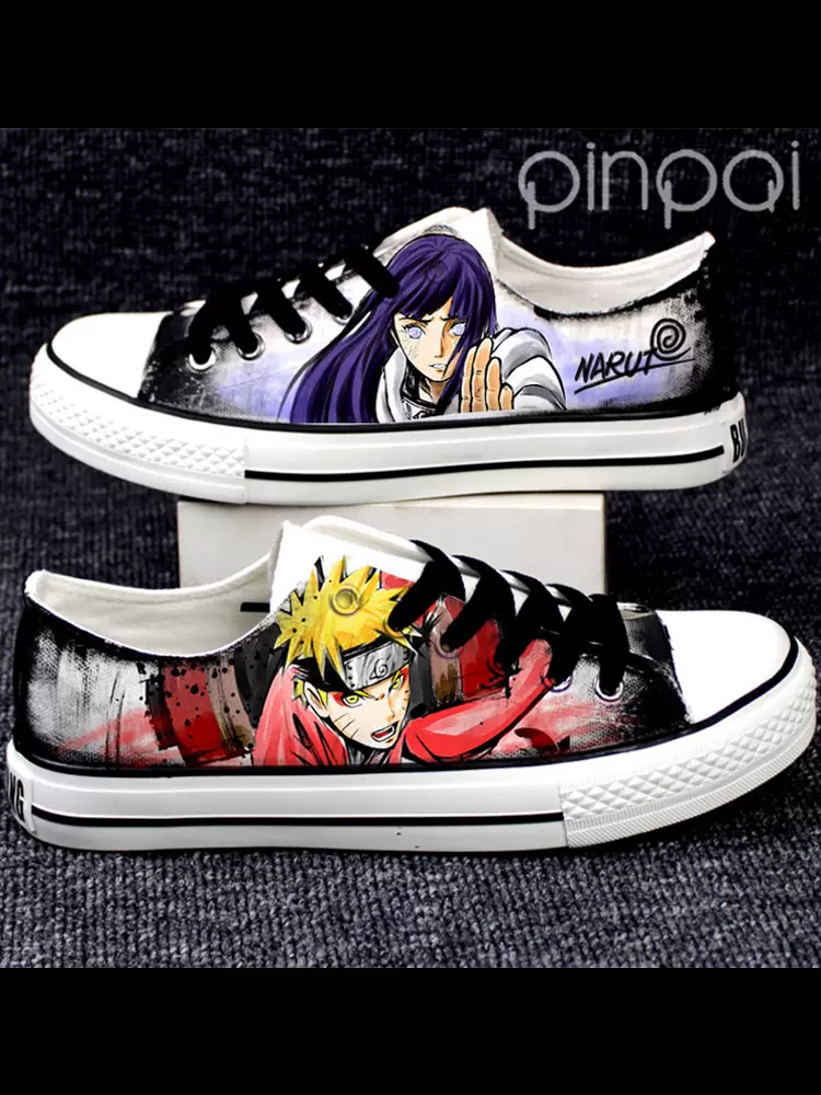 Naruto Anime Sneakers - Unisex Ninja Style Footwear for Fans & Collectors - Premium  from DCloth Designs - Just $60! Shop now at DCloth Designs 