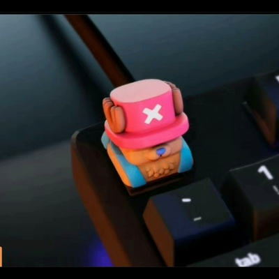 One Piece Keyboard Keycaps, Luffy, Zoro, Sanji, Nami, Chooper , Ussop - Premium  from DCloth Designs - Just $25! Shop now at DCloth Designs 