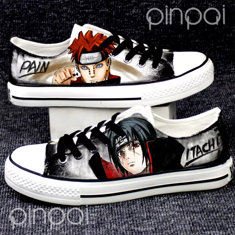 Naruto Anime Sneakers - Unisex Ninja Style Footwear for Fans & Collectors - Premium  from DCloth Designs - Just $60! Shop now at DCloth Designs 