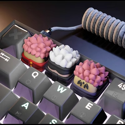 Jujutsu Kaisen Keyboard Keycaps,Sukuna, Gojo Satoru, Yuji Itadori - Premium  from DCloth Designs - Just $30! Shop now at DCloth Designs 