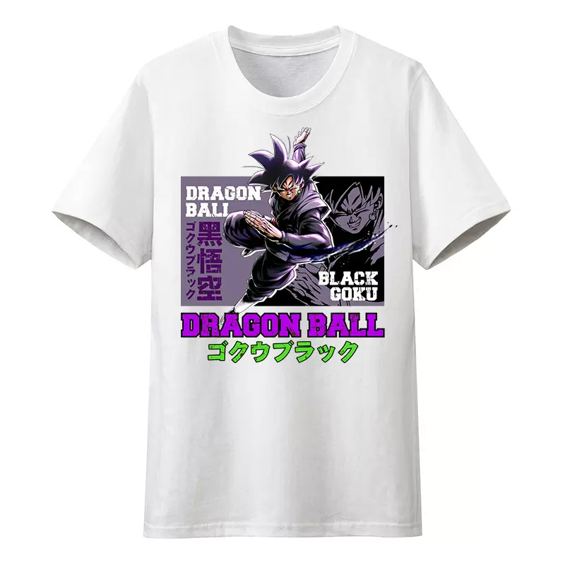 Dragon Ball Z T-Shirt Goku Vegeta Anime Movie Edition Trendy Brand Couple's Outfit Student Anime Pure Cotton Short Sleeve - Premium  from DCloth Designs - Just $39! Shop now at DCloth Designs 