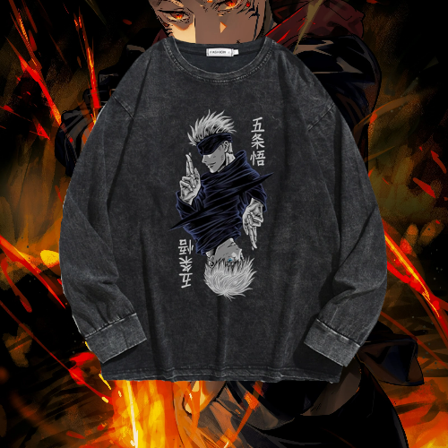 Jujustu Kaisen Gojo Satoru T-Shirt - Must-Have Anime Tee for Collectors - Premium  from DCloth Designs - Just $50! Shop now at DCloth Designs 