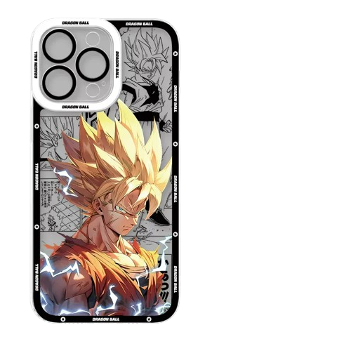 Dragon Ball Phone Case iPhone, Goku, Vegeta - Premium  from DCloth Designs - Just $20! Shop now at DCloth Designs 