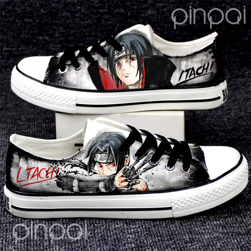 Naruto Anime Sneakers - Unisex Ninja Style Footwear for Fans & Collectors - Premium  from DCloth Designs - Just $60! Shop now at DCloth Designs 