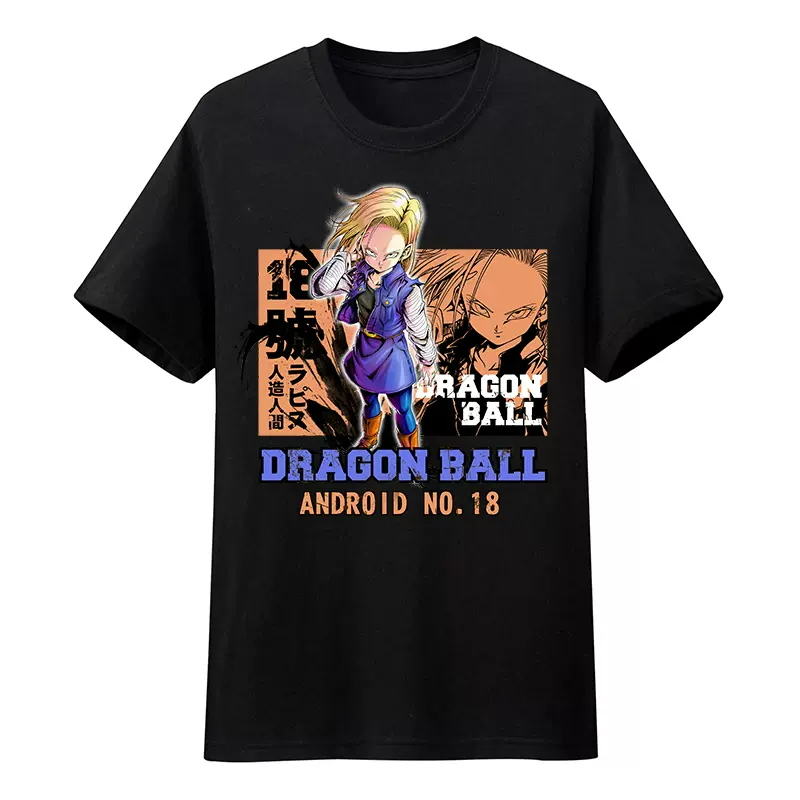 Dragon Ball Z T-Shirt Goku Vegeta Anime Movie Edition Trendy Brand Couple's Outfit Student Anime Pure Cotton Short Sleeve - Premium  from DCloth Designs - Just $39! Shop now at DCloth Designs 