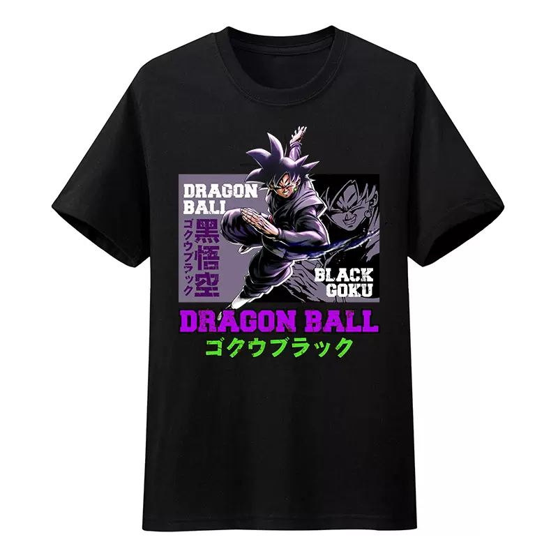 Dragon Ball Z T-Shirt Goku Vegeta Anime Movie Edition Trendy Brand Couple's Outfit Student Anime Pure Cotton Short Sleeve - Premium  from DCloth Designs - Just $39! Shop now at DCloth Designs 