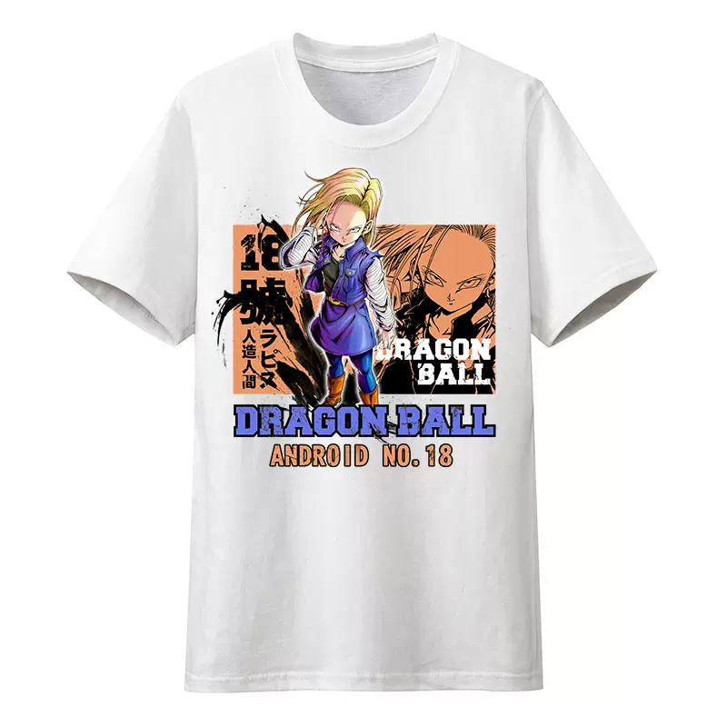 Dragon Ball Z T-Shirt Goku Vegeta Anime Movie Edition Trendy Brand Couple's Outfit Student Anime Pure Cotton Short Sleeve - Premium  from DCloth Designs - Just $39! Shop now at DCloth Designs 