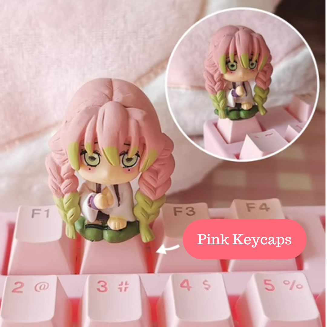 Demon Slayer Keyboard Keycaps - Premium  from DCloth Designs - Just $25! Shop now at DCloth Designs 