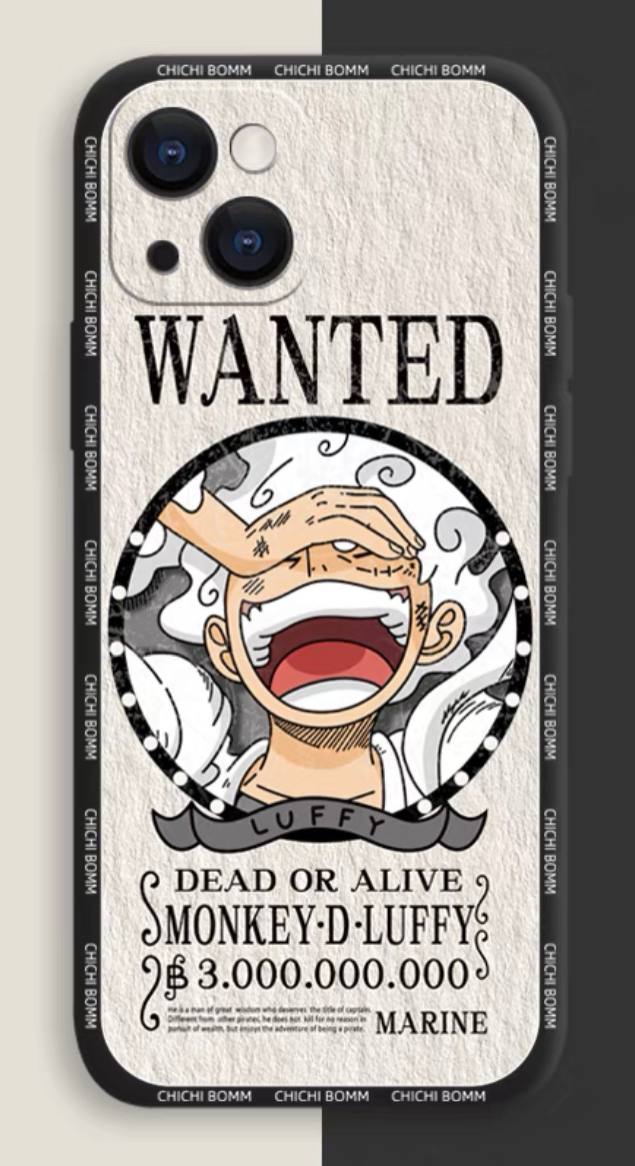 One Piece Nika Man Gear 5 Luffy and Zoro Phone Case, Gear 5 Luffy Wanted Poster - Premium  from DCloth Designs - Just $30! Shop now at DCloth Designs 