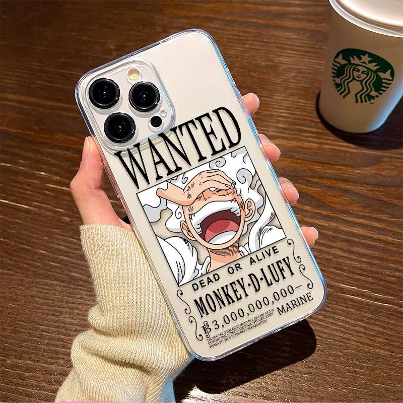 One Piece Nika Man Gear 5 Luffy Phone Case, Gear 5 Luffy Wanted Poster - Premium  from DCloth Designs  - Just $30! Shop now at DCloth Designs 