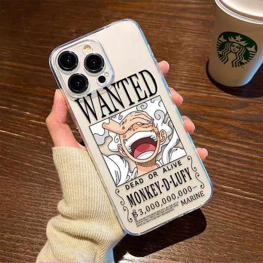 One Piece Nika Man Gear 5 Luffy Phone Case, Gear 5 Luffy Wanted Poster - Premium  from DCloth Designs  - Just $30! Shop now at DCloth Designs 