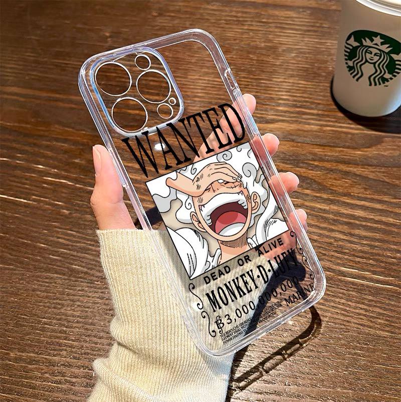 One Piece Nika Man Gear 5 Luffy Phone Case, Gear 5 Luffy Wanted Poster - Premium  from DCloth Designs  - Just $30! Shop now at DCloth Designs 