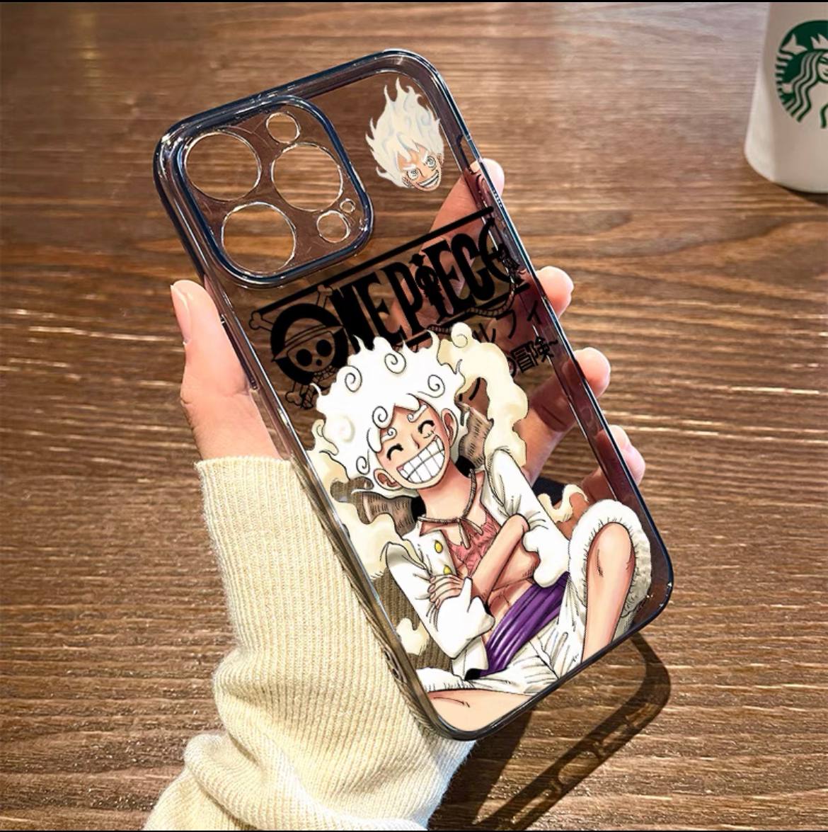 One Piece Nika Man Gear 5 Luffy Phone Case, Gear 5 Luffy Wanted Poster - Premium  from DCloth Designs  - Just $30! Shop now at DCloth Designs 