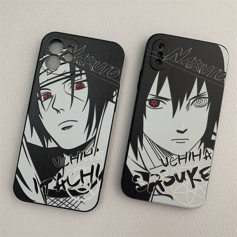 Naruto Phone Case feat Minato Kakashi Sasuke Itachi - Premium  from DCloth Designs - Just $35! Shop now at DCloth Designs 