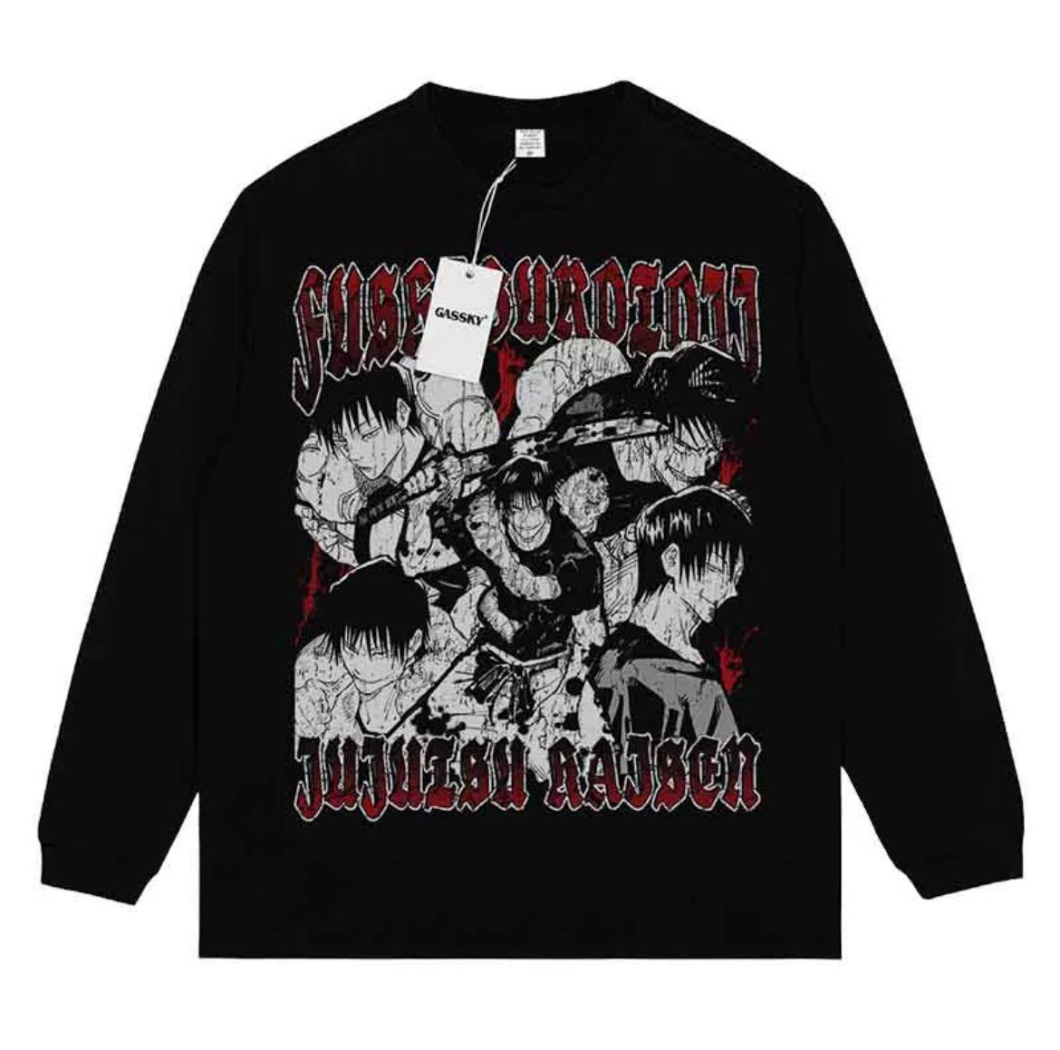 Jujutsu Kaisen Toji Sweatshirt and Oversize T-Shirts| Jujutsu Kaisen Fans and Merch to Collect - Premium  from DCloth Designs - Just $39! Shop now at DCloth Designs 