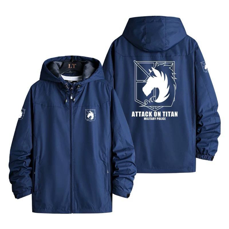 Attack on Titan Windbreaker, Hoodie ,Pullover Sweater, Hoodie, Phone Case, Anime Merch,Clothing - Premium  from My Store - Just $50! Shop now at DCloth Designs 