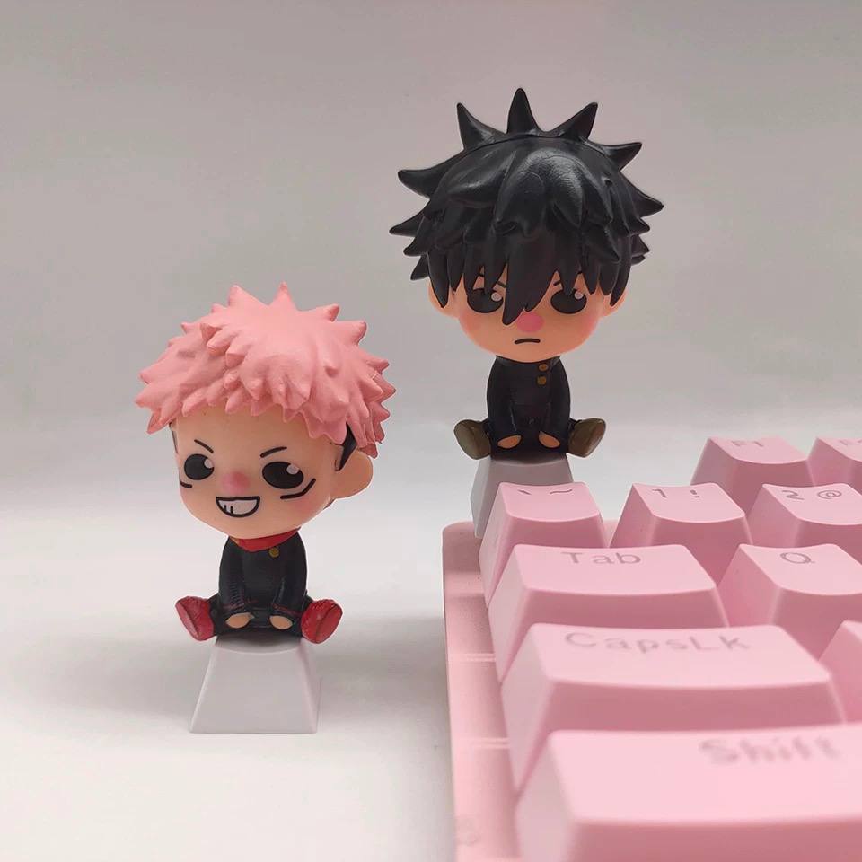 Jujutsu Kaisen Custom Anime Keycaps for Gaming Keyboards - Enhanced Typing Experience - Premium  from DCloth Designs - Just $25! Shop now at DCloth Designs 