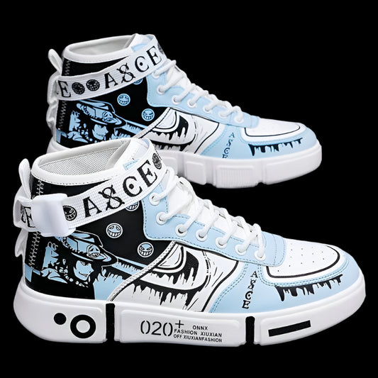 One Piece Anime Sneakers - Pirate-Inspired Footwear for Fans - Premium  from DCloth Designs - Just $60! Shop now at DCloth Designs 