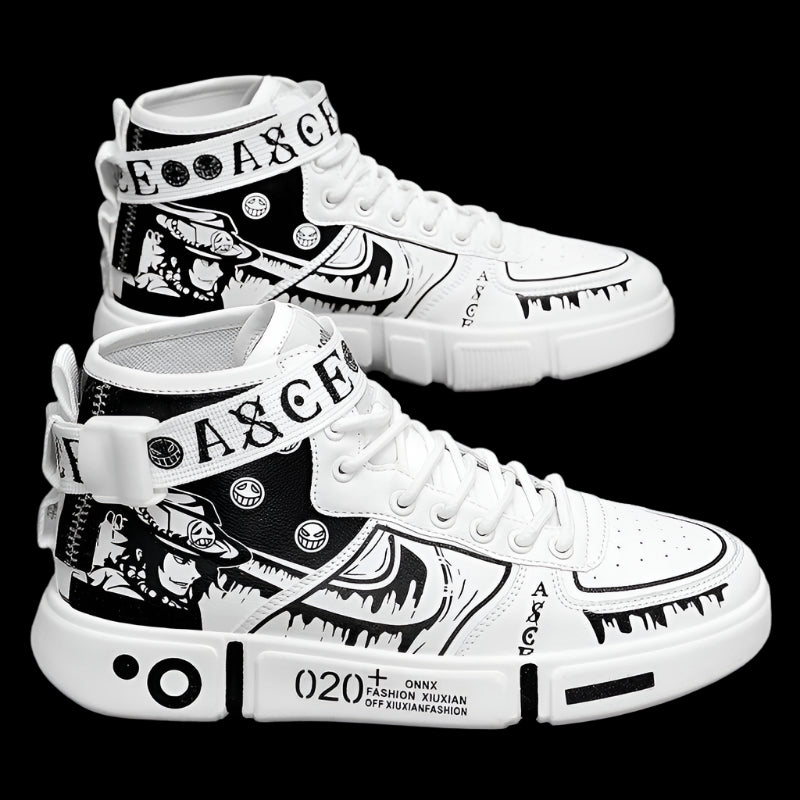 One Piece Anime Sneakers - Pirate-Inspired Footwear for Fans - Premium  from DCloth Designs - Just $60! Shop now at DCloth Designs 