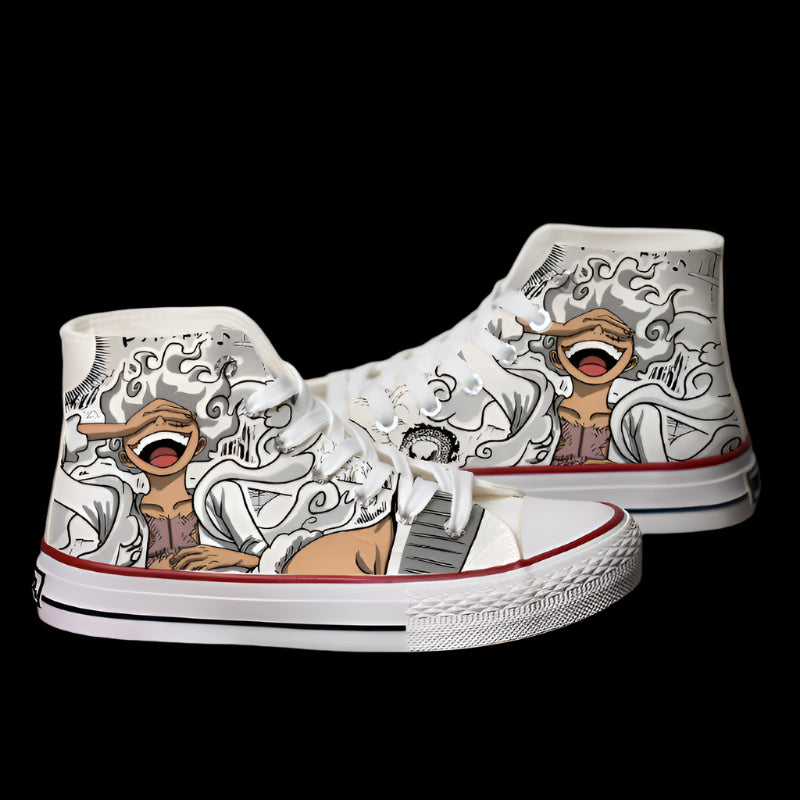 One Piece Anime Sneakers - Pirate-Inspired Footwear for Fans - Premium  from DCloth Designs - Just $60! Shop now at DCloth Designs 