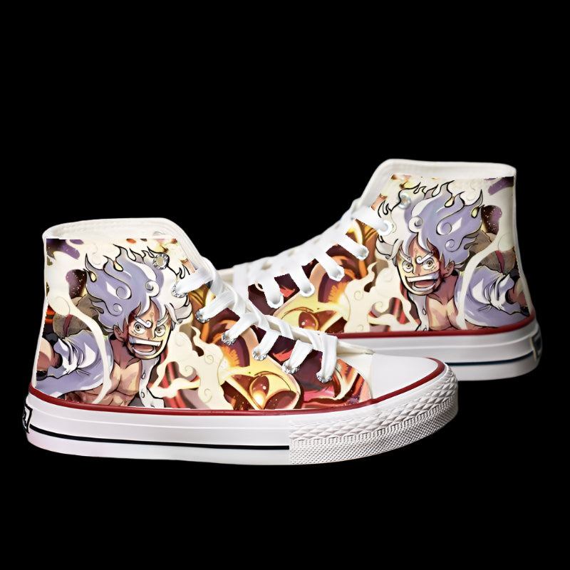 One Piece Anime Sneakers - Pirate-Inspired Footwear for Fans - Premium  from DCloth Designs - Just $60! Shop now at DCloth Designs 