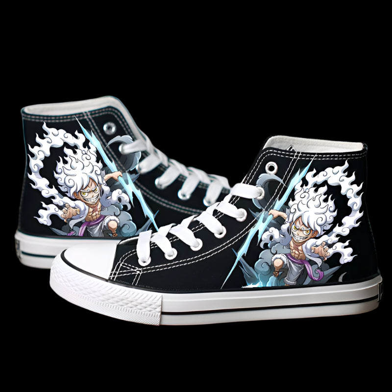 One Piece Anime Sneakers - Pirate-Inspired Footwear for Fans - Premium  from DCloth Designs - Just $60! Shop now at DCloth Designs 