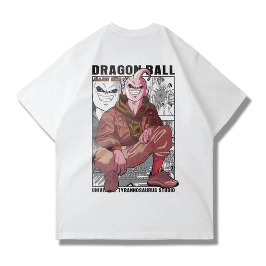 Oversized Dragon Ball Kid Buu T-Shirt - Premium  from DCloth Designs - Just $49! Shop now at DCloth Designs 