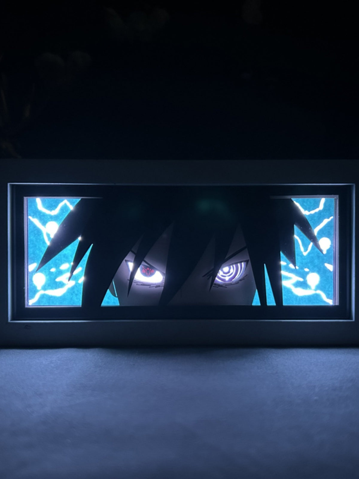 Naruto Shippuden Sasuke LED Paper Cut Light - Premium  from DCloth Designs - Just $50! Shop now at DCloth Designs 